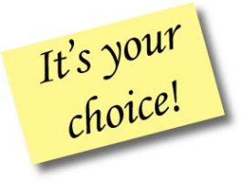 its-your-choice